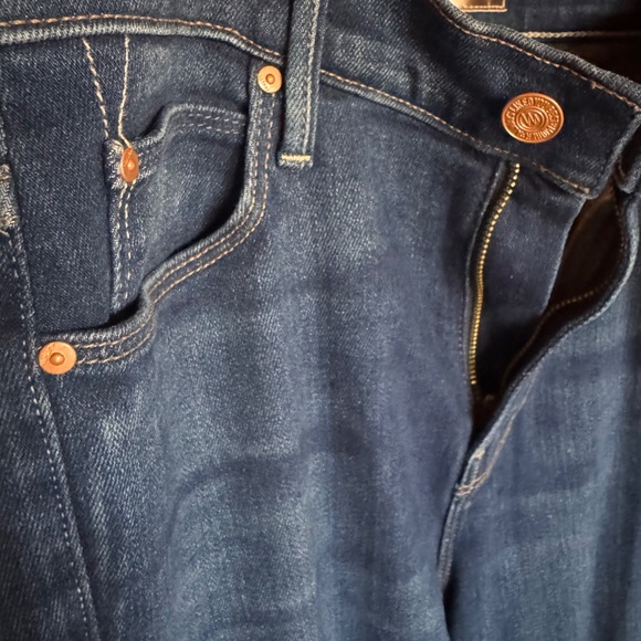 Mother Denim High Waisted Runaway - Home Movies Wash - Picture 5 of 8